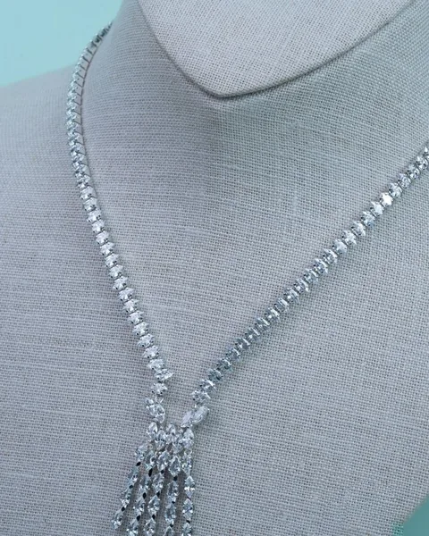 Crystal Fringe Necklace